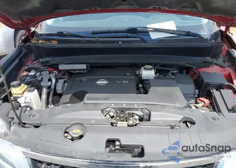 2013 Nissan Pathfinder Platinum из США, поврежденный, VIN 5N1AR2MM2DC642397